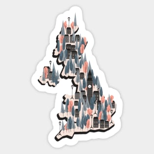 London England Sticker